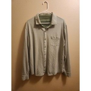 Fabletics Boys Green Button up XL